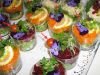 Verrines de crudités assortiments